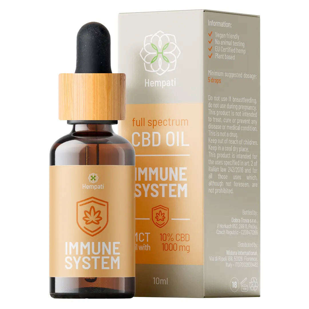 CBD oil 10% immune system
